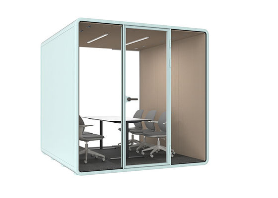 Modern Soundproof Acoustic Cabin Office Pod Design Work Portable Sound Cabins Prefabricated Home Recording Phone Booth for Sale