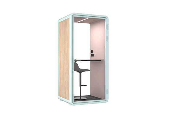 Prefabricated Office Pod Vocal Booth Soundproof Office Aluminum Modern Small Private Phone Booths