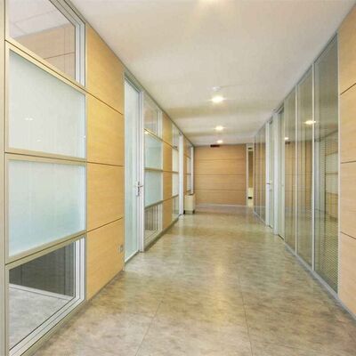 Customized Design Office Wall Separator Glass Room Dividers for Office