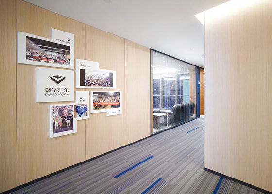 твердая перегородка с меламинной дверью, стальная дверь, стеклянная перегородка для офиса