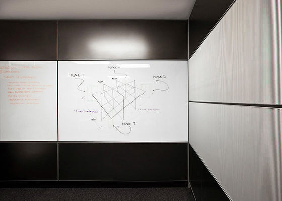 3 мм толщины Алюминиевая рама твердая все стальная офисная перегородка для коммерческих помещений индивидуального размера пожарная защита